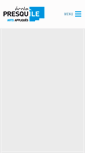 Mobile Screenshot of ecolepresquile.fr
